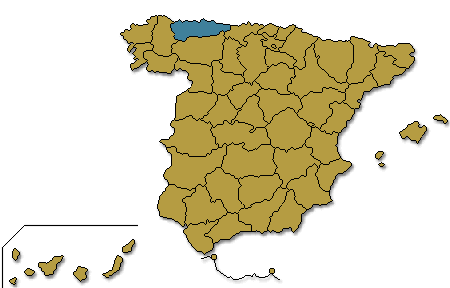 Mapa coloreado seg�n los resultados de la candidatura comparados con los resultados de 2008